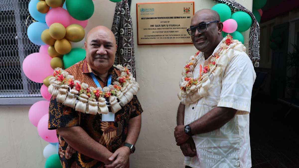 Nadi Hospital unveils new Tuberculosis and Dermatology Centre