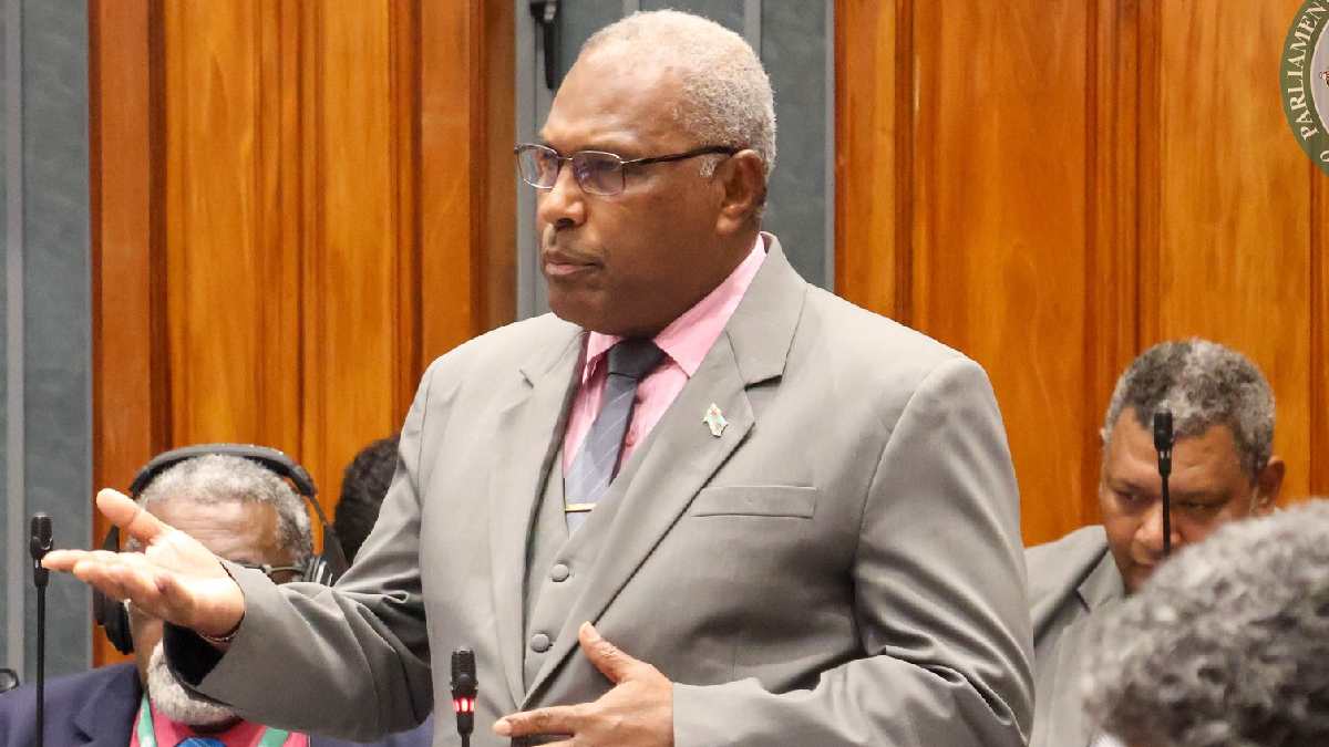 Turaga stresses the 1941 Fisheries Act had to be amended to address the inadequacy