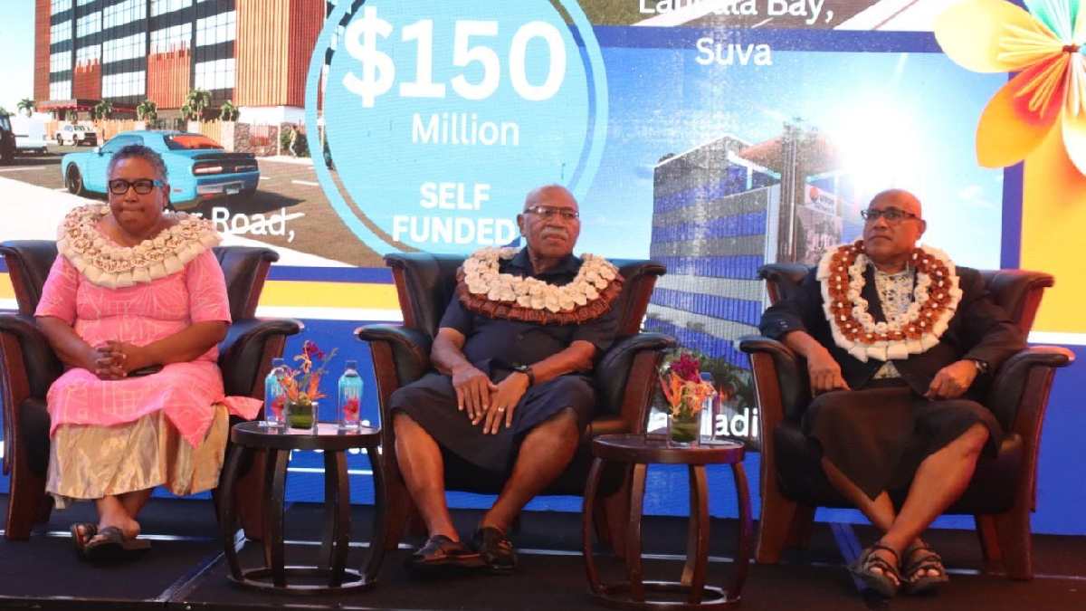 $150 million of Unit Trust of Fiji’s  three self-funded commercial building projects launched
