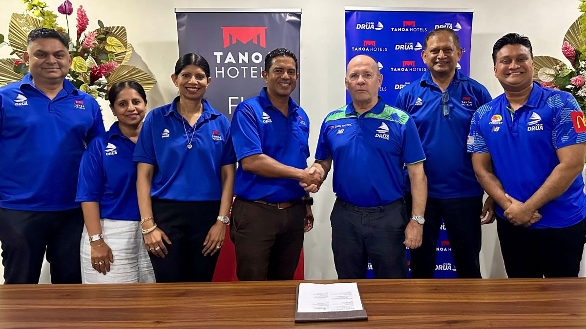 Tanoa Hotel renews partnership with Fijian Drua