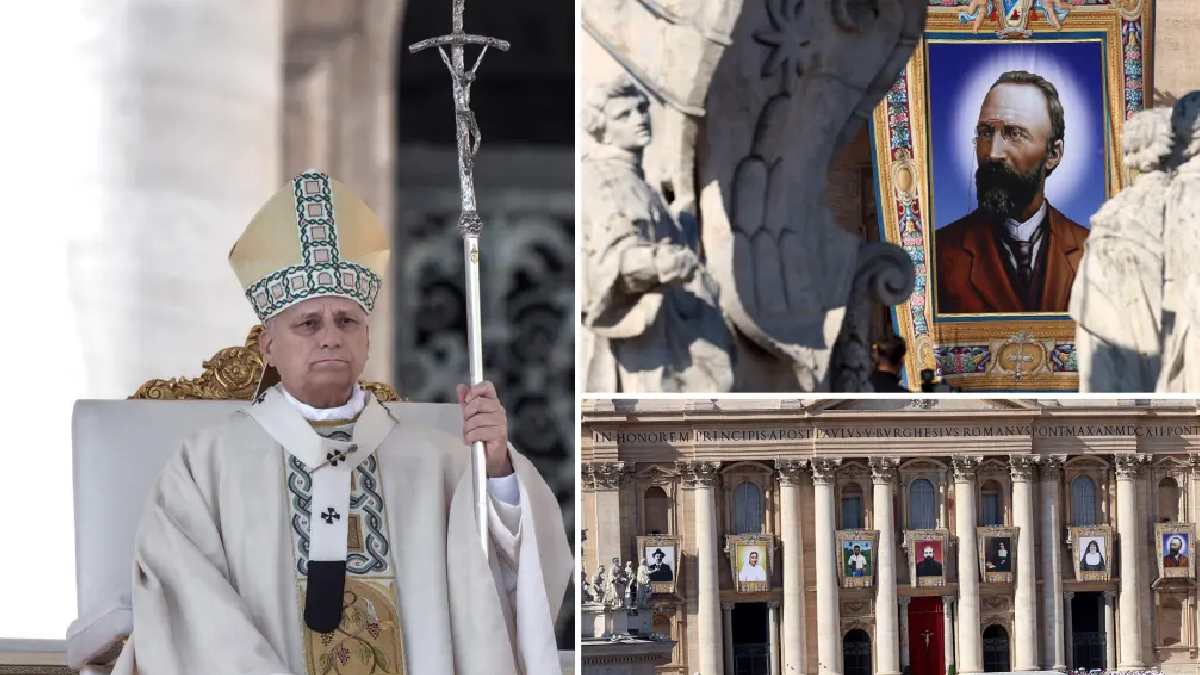 Pope Leo XIV canonizes former Satanic priest and 6 other new saints