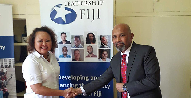 Leadership Fiji today receives platinum sponsorship from ANZ Bank of Fiji