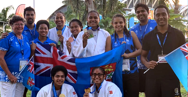 Fiji Judo wins 3 gold medals at Pacific Games