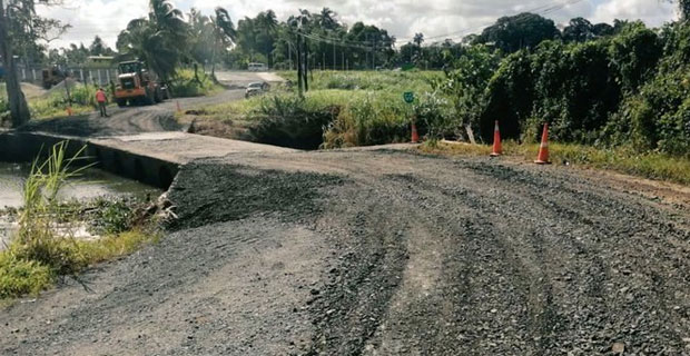 Repair works completed on Toga crossing in Nausori and is open to all ...