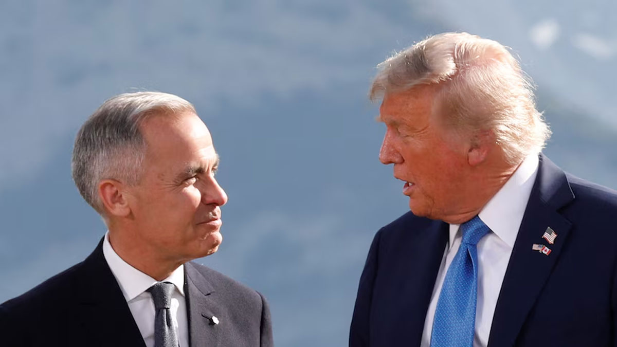 Canadian PM Mark Carney apologises to Donald Trump over anti-tariff Reagan ad