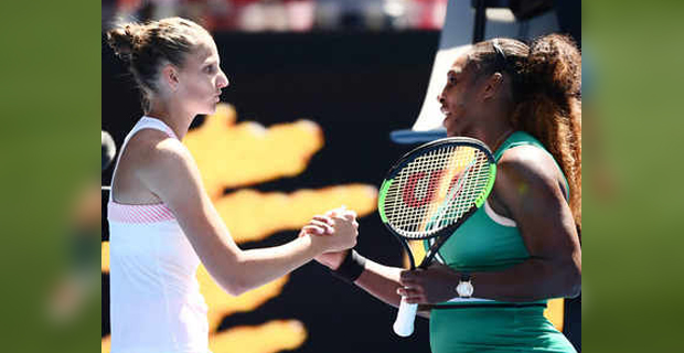 Serena Williams knocked out of Australian Open by Karolina Pliskova photo