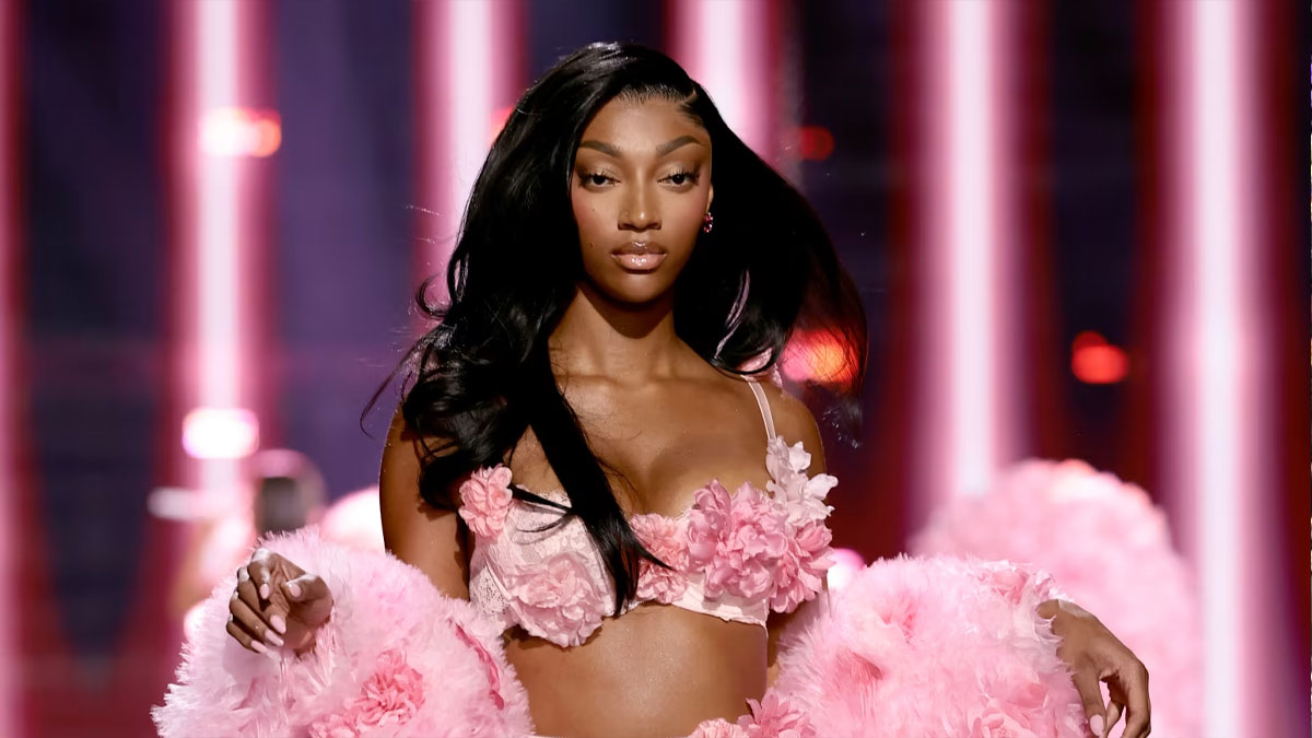 Angel Reese becomes first pro athlete to star in Victoria's Secret Fashion Show 