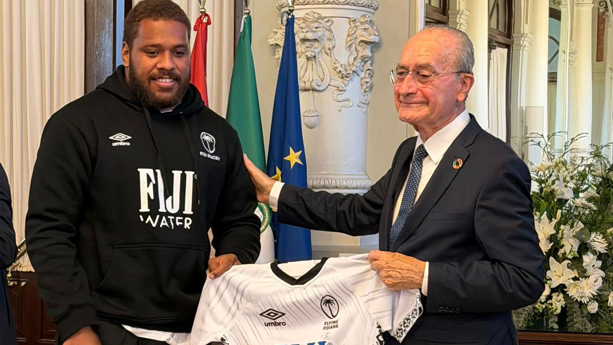 Flying Fijians welcomed by MÃ¡laga Mayor as they prepare for Spain
