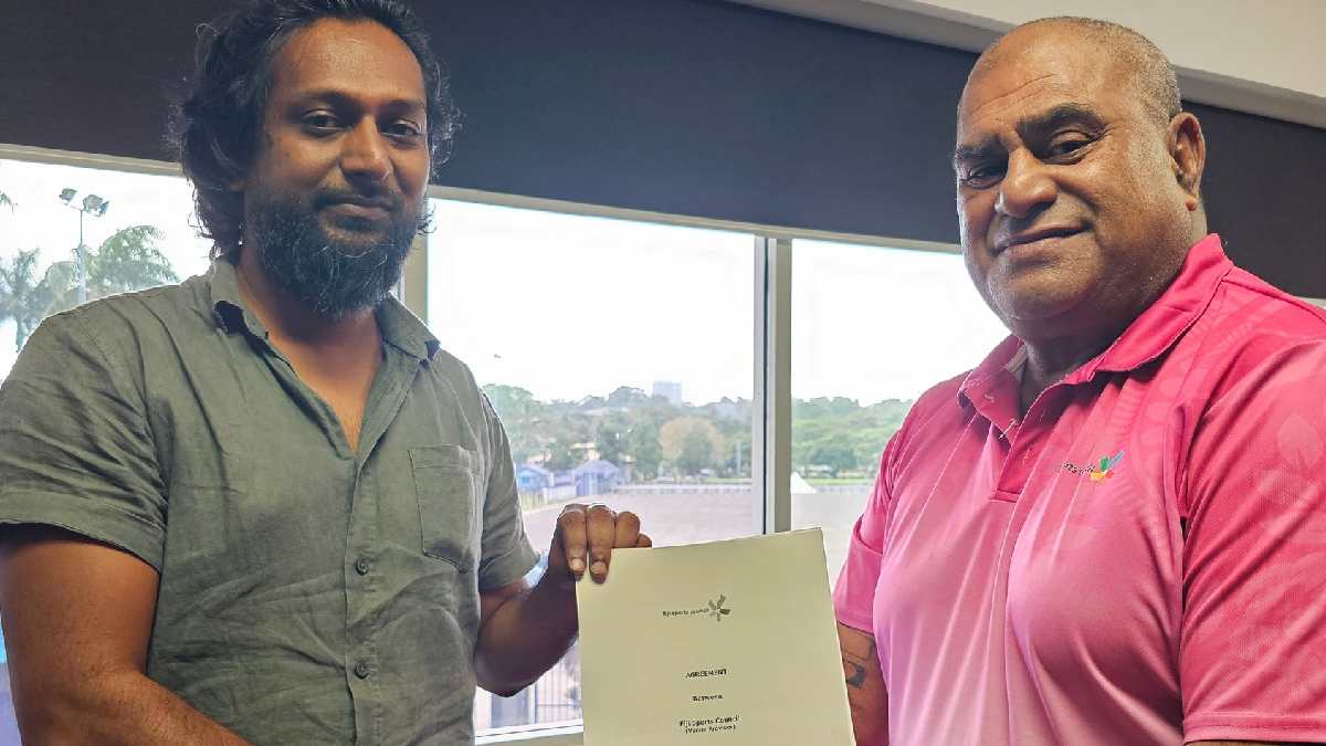 Fiji Sports Council and Modern Electric sign MOU to promote grassroots sports and community development