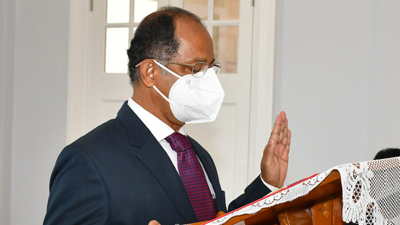 Justice Kulatunga Sworn in As Puisne Judge