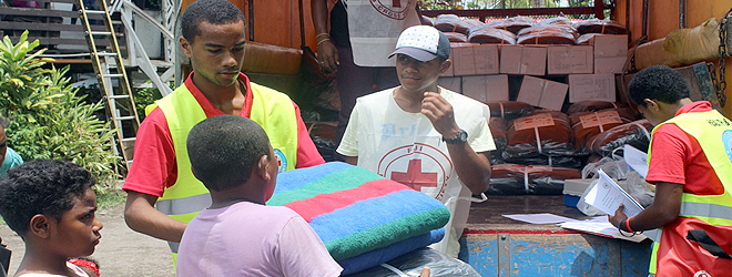 Fiji Red Cross donates to more than 1,200 families affected