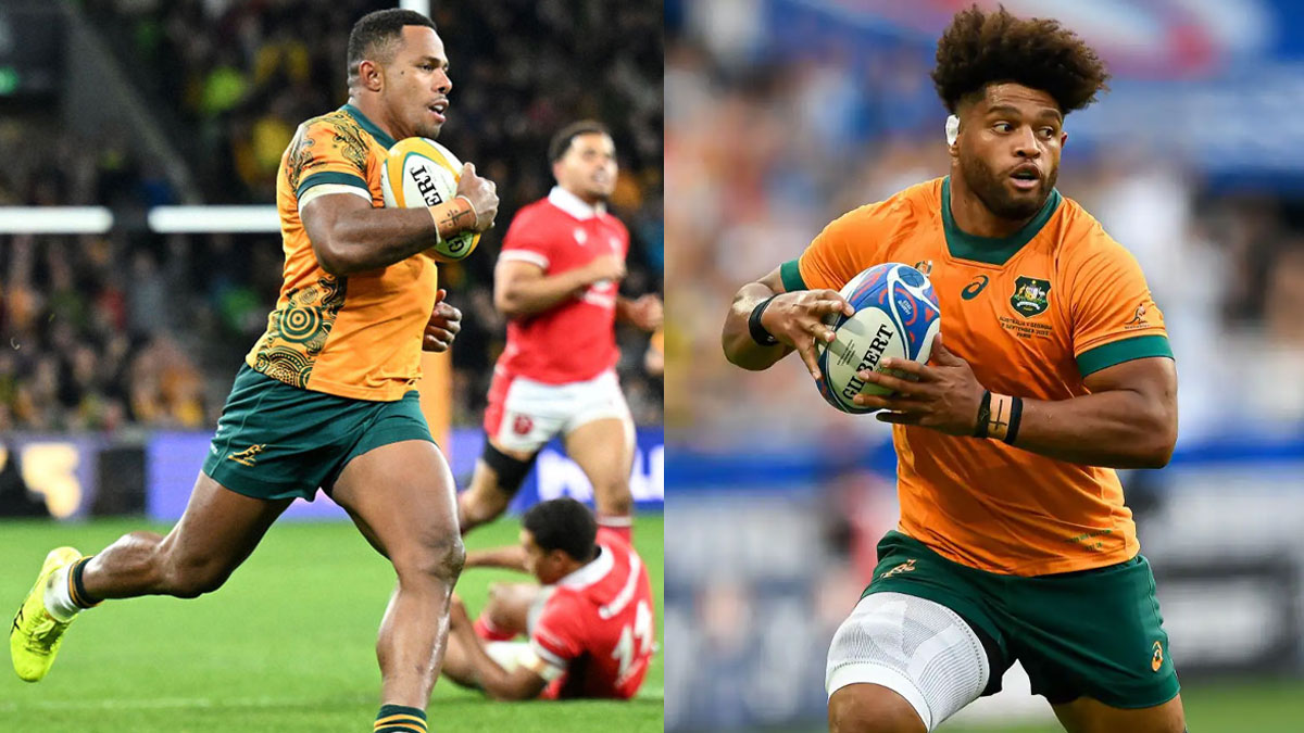 Valetini and Daugunu ready for the Wallabies against Japan tomorrow