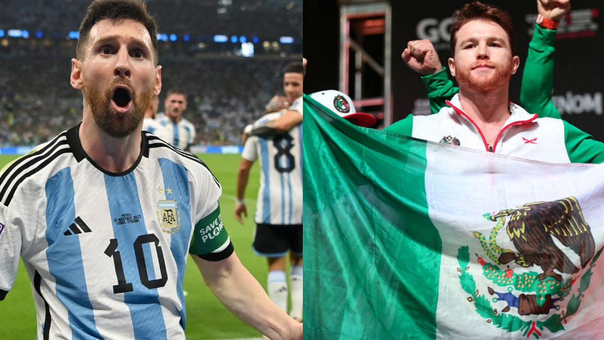 Boxer Alvarez threatens Messi over World Cup jersey 'insult