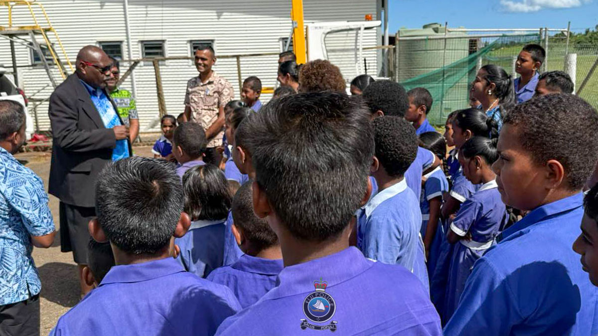 COMPOL urges Lagalaga Sanatan students to value discipline and education