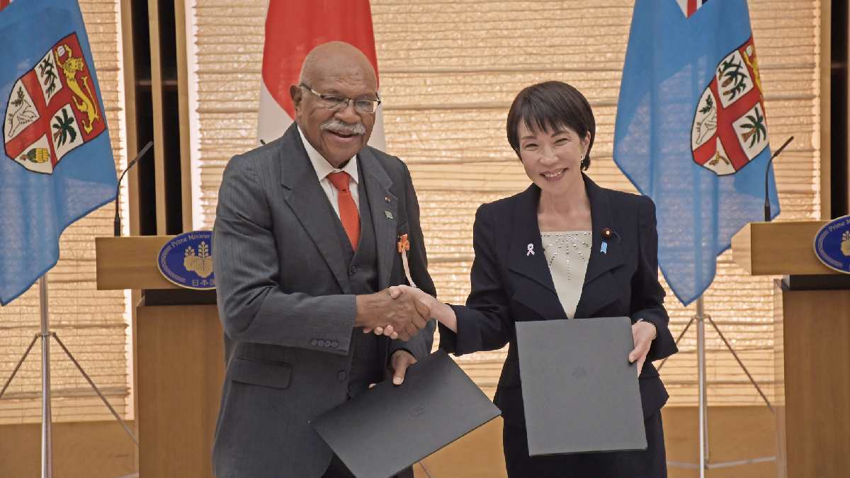Fiji strengthens ties with Japan through signing of Kizuna-Lomavata partnership
