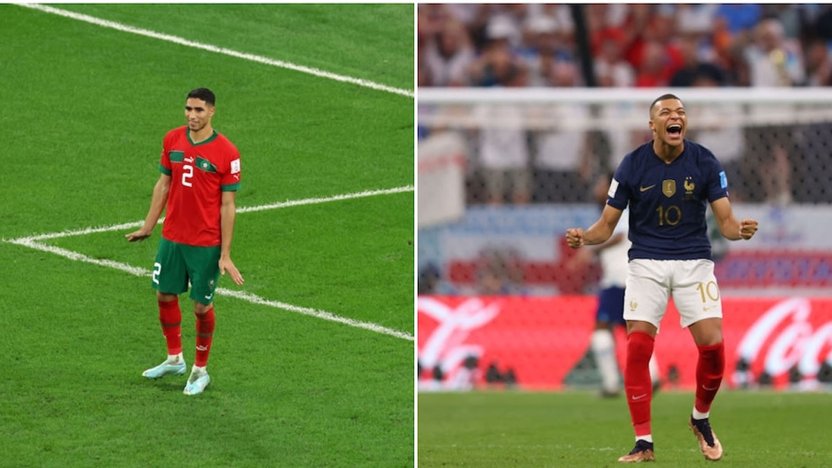 Kylian Mbappe's message to Achraf Hakimi after Morocco exit