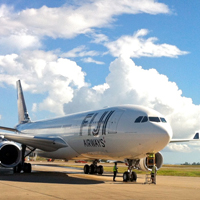 Hundreds welcome second Fiji Airways A330 aircraft